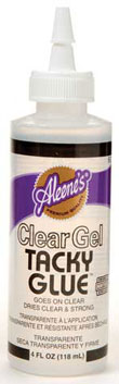 Dollhouse Miniature Clear Gel Tacky Glue, 4 Oz